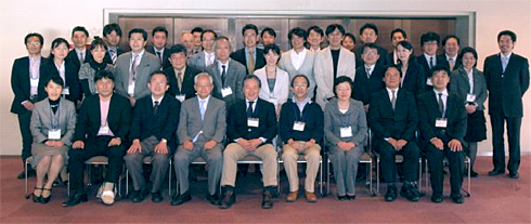 Group photo taken during the 2010 Nagoya RSCJ meeting held on April 14 &15. Dr. Yoshihiro Nakajika attended the meeting despite broken bone.
